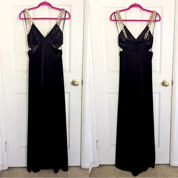 L'AGENCE Beatriz Cutout Maxi Dress - Picture 3 of 8